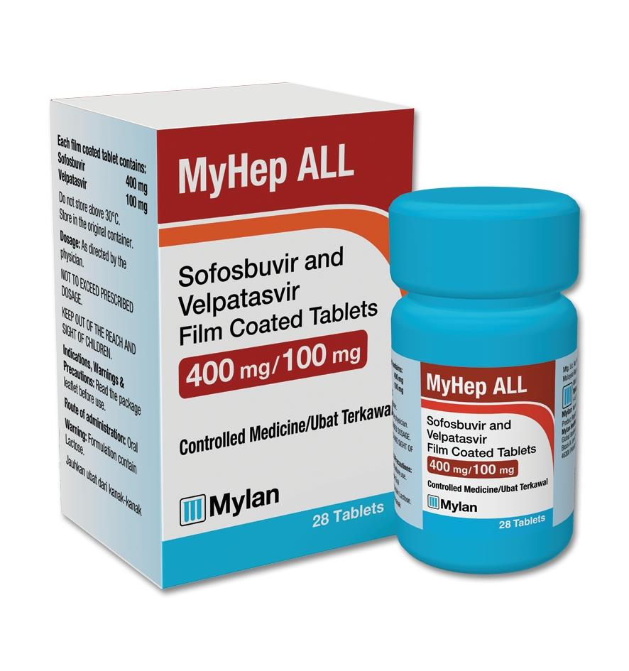 Myhepall 400мг/100мг №28 бүрхүүлтэй шахмал Mylan