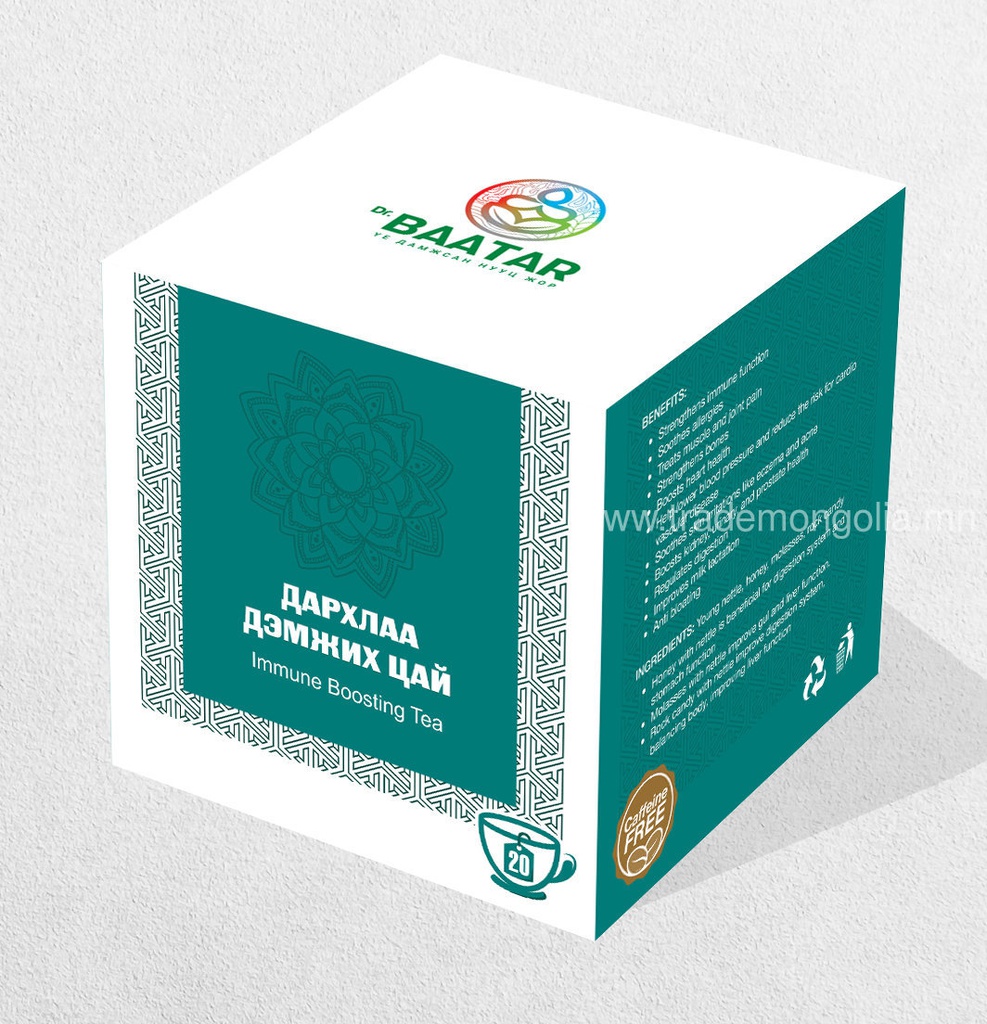 Дархлаа дэмжих цай 10гр Одь тан