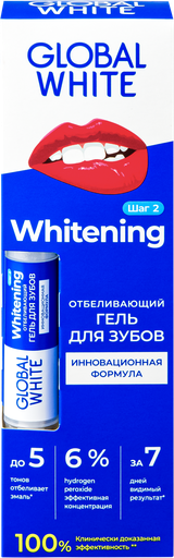 Global White Шүд цайруулах харандаа №1 /Whitening stick/