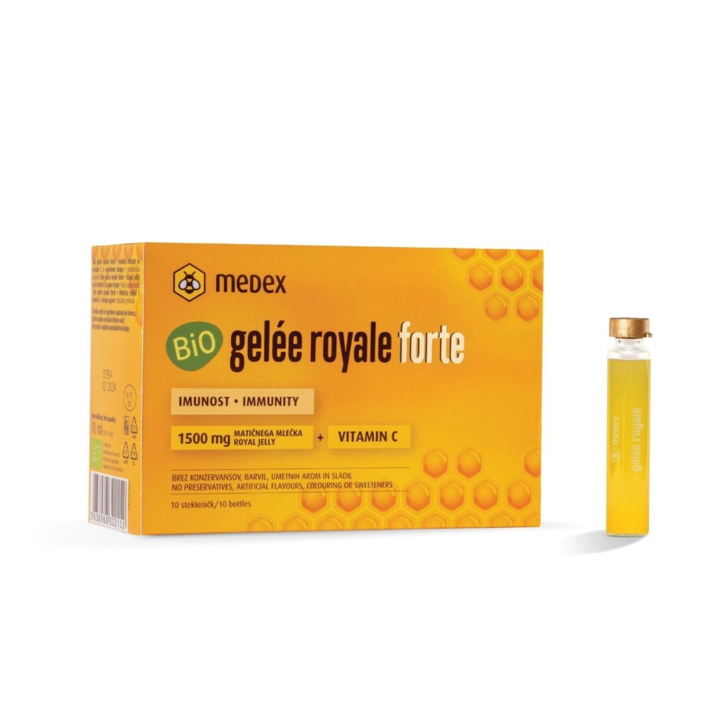 Medex Био Жилий Роял Форте 9мл шингэн №10 /Bio Gelée Royale Forte, Phials/